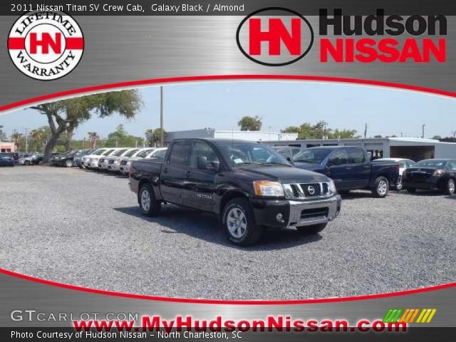 2011 Nissan Titan SV Crew Cab in Galaxy Black
