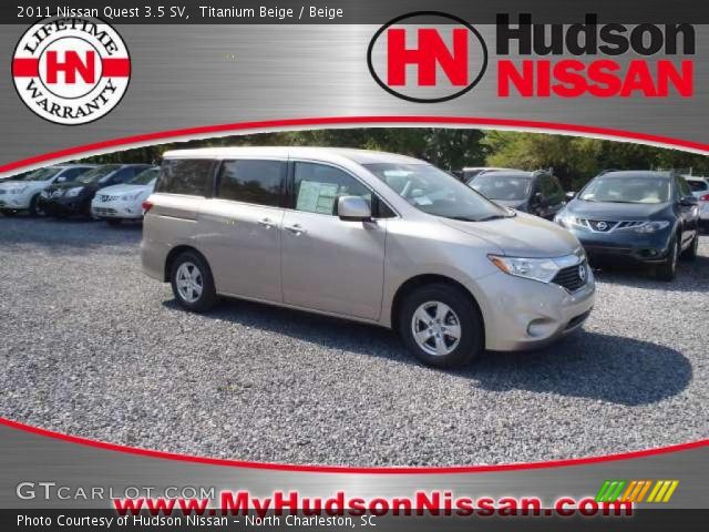 2011 Nissan Quest 3.5 SV in Titanium Beige