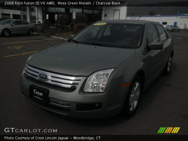 2008 Ford Fusion SE V6 AWD in Moss Green Metallic