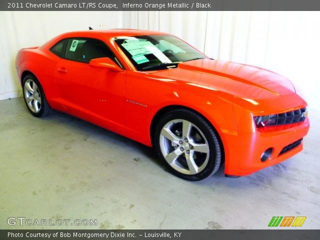 2011 Chevrolet Camaro LT/RS Coupe in Inferno Orange Metallic