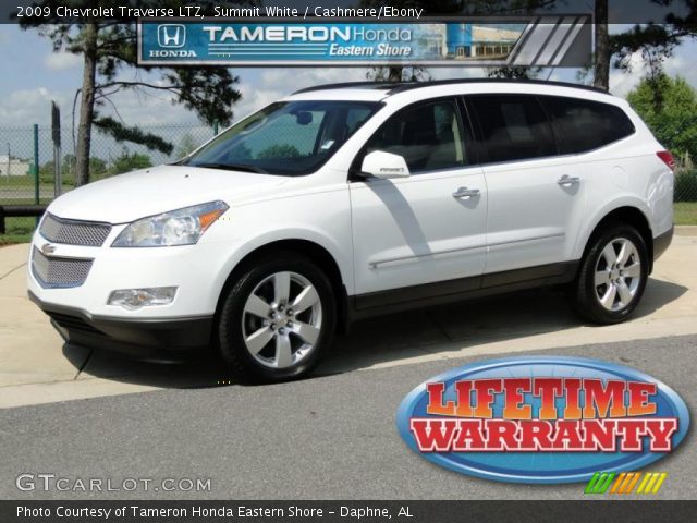 2009 Chevrolet Traverse LTZ in Summit White