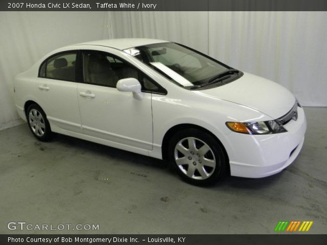 2007 Honda Civic LX Sedan in Taffeta White