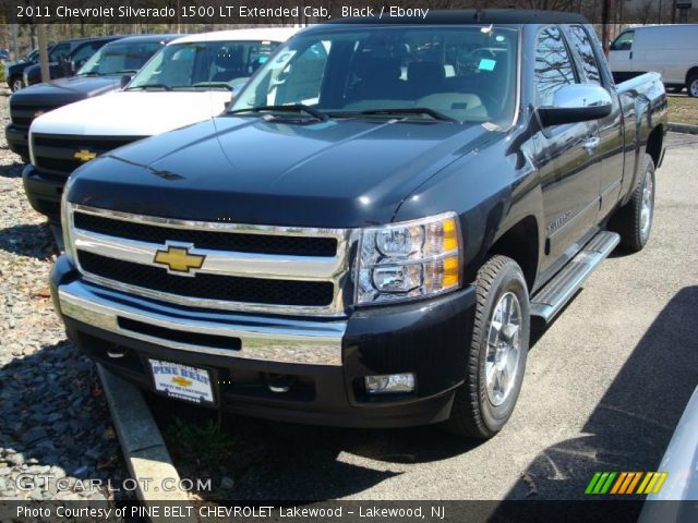 2011 Chevrolet Silverado 1500 LT Extended Cab in Black