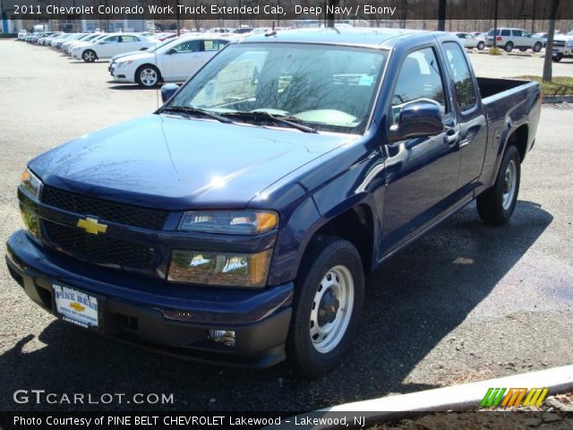 2011 Chevrolet Colorado Work Truck Extended Cab in Deep Navy