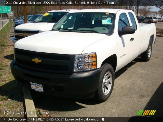 2011 Chevrolet Silverado 1500 Extended Cab in Summit White