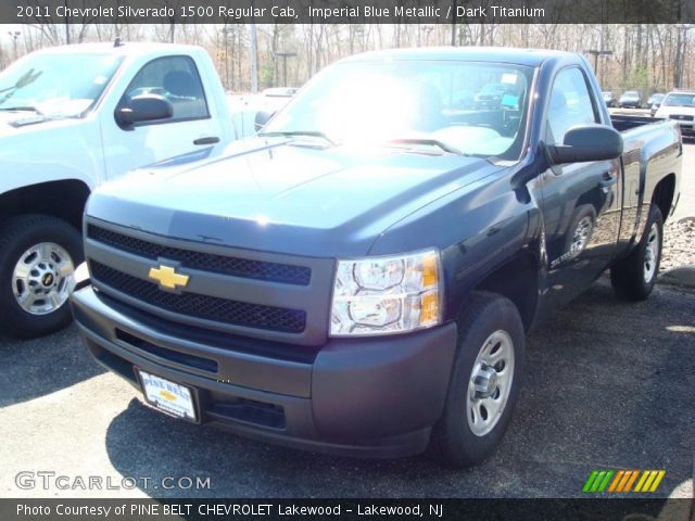 2011 Chevrolet Silverado 1500 Regular Cab in Imperial Blue Metallic