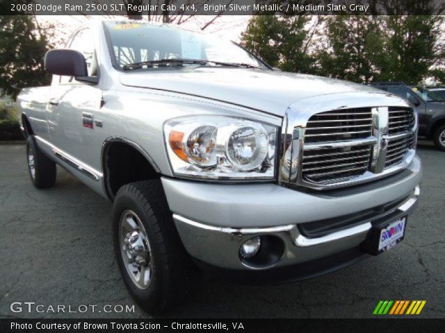 2008 Dodge Ram 2500 SLT Regular Cab 4x4 in Bright Silver Metallic