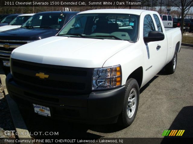 2011 Chevrolet Silverado 1500 Extended Cab in Summit White