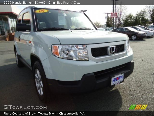 2009 Honda Element EX AWD in Omni Blue Pearl