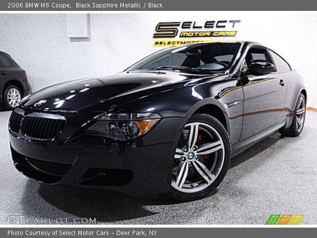 2006 BMW M6 Coupe in Black Sapphire Metallic