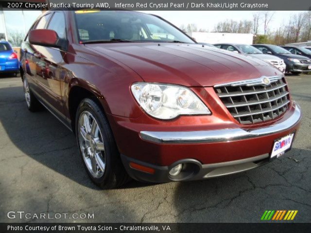 2007 Chrysler Pacifica Touring AWD in Inferno Red Crystal Pearl