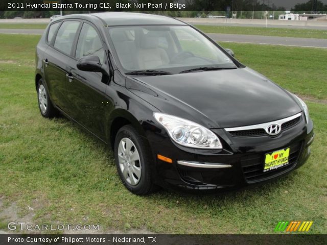 2011 Hyundai Elantra Touring GLS in Black Noir Pearl