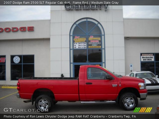 2007 Dodge Ram 2500 SLT Regular Cab 4x4 in Flame Red