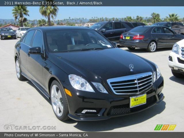 2011 Mercedes-Benz E 350 Sedan in Black