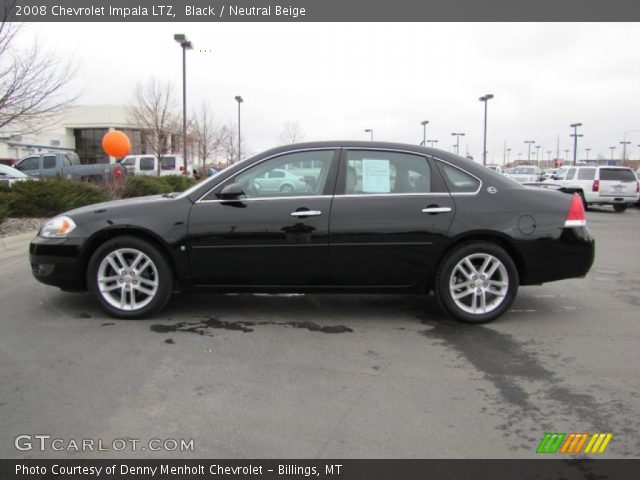 2008 Chevrolet Impala LTZ in Black
