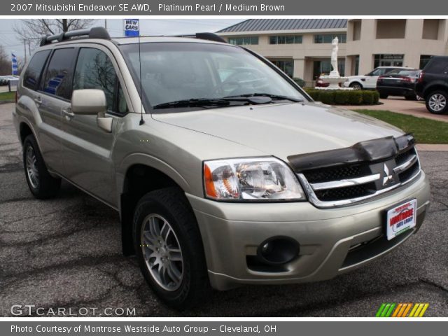 2007 Mitsubishi Endeavor SE AWD in Platinum Pearl
