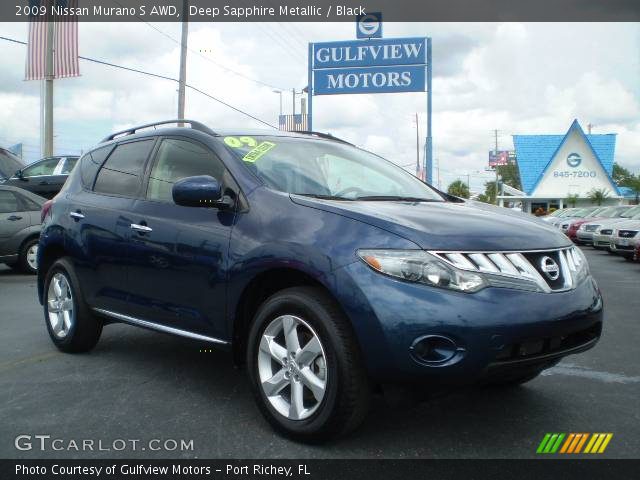2009 Nissan Murano S AWD in Deep Sapphire Metallic
