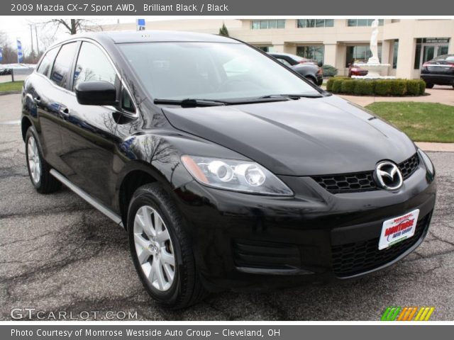 2009 Mazda CX-7 Sport AWD in Brilliant Black