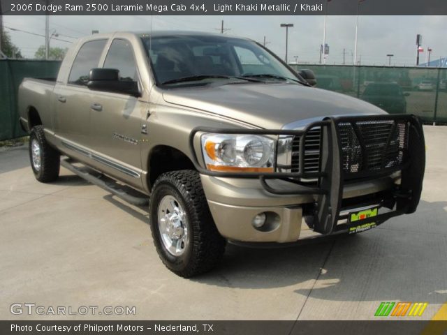 2006 Dodge Ram 2500 Laramie Mega Cab 4x4 in Light Khaki Metallic