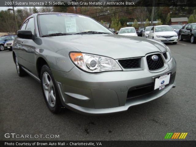 2007 Subaru Impreza 2.5i Sedan in Urban Gray Metallic