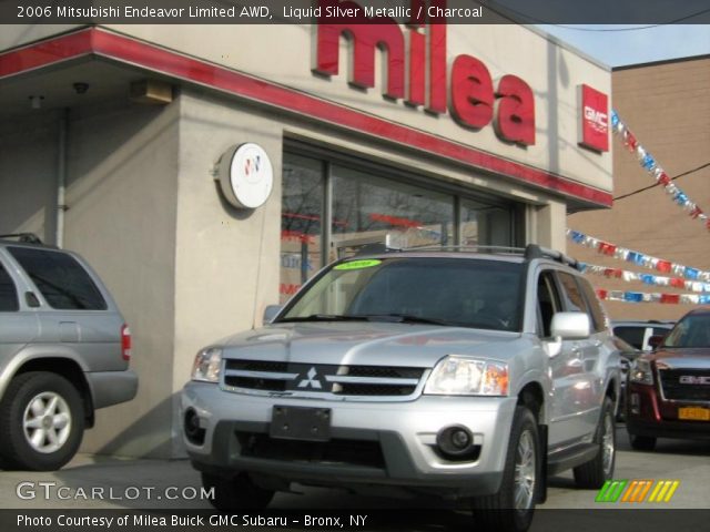 2006 Mitsubishi Endeavor Limited AWD in Liquid Silver Metallic