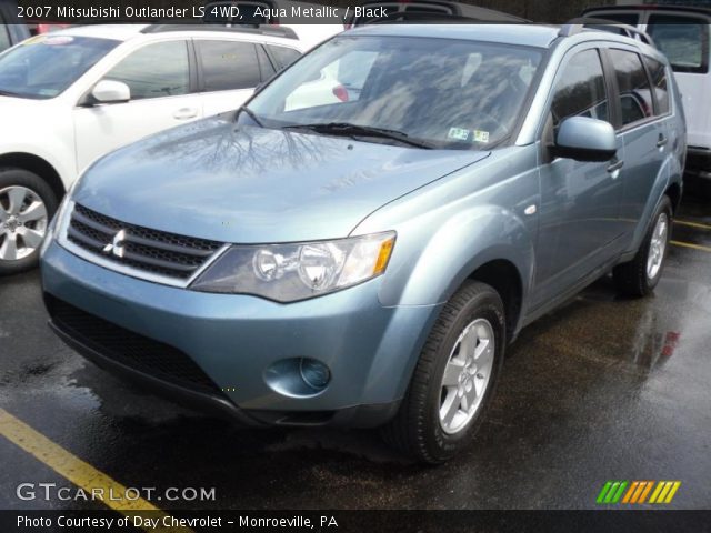 2007 Mitsubishi Outlander LS 4WD in Aqua Metallic