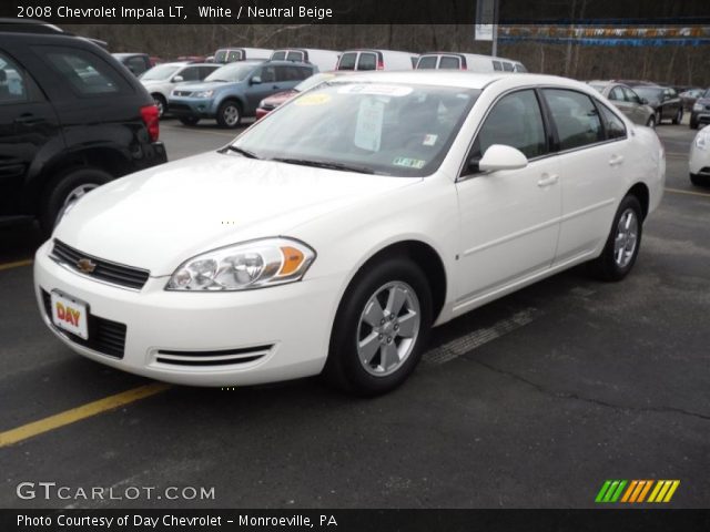 2008 Chevrolet Impala LT in White