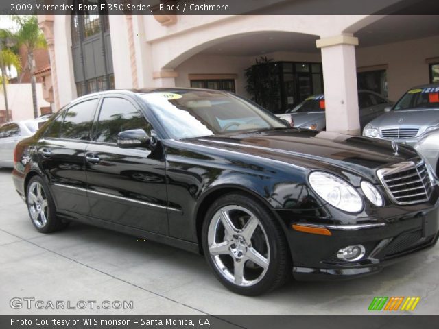 2009 Mercedes-Benz E 350 Sedan in Black