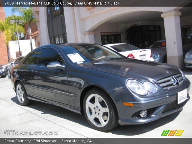 2009 Mercedes-Benz CLK 350 Coupe in Steel Grey Metallic