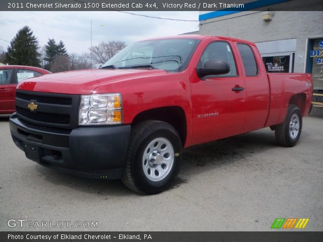 2011 Chevrolet Silverado 1500 Extended Cab 4x4 in Victory Red