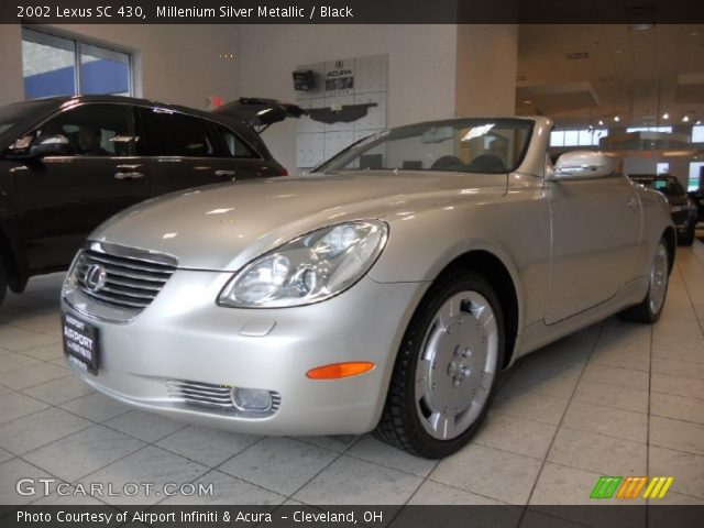 2002 Lexus SC 430 in Millenium Silver Metallic