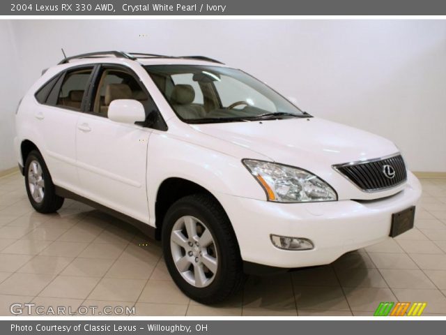 2004 Lexus RX 330 AWD in Crystal White Pearl