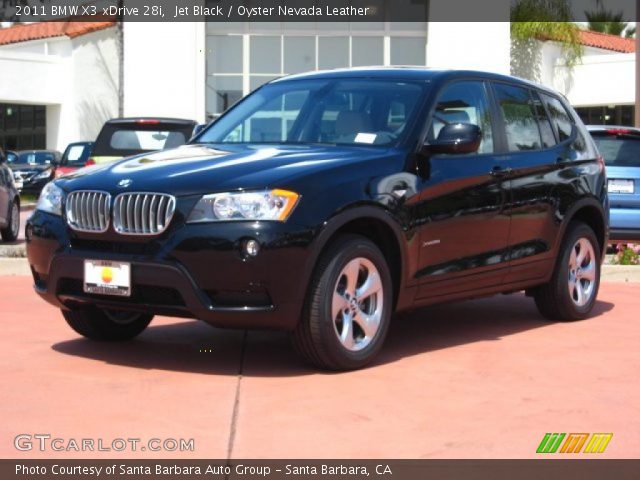 2011 BMW X3 xDrive 28i in Jet Black