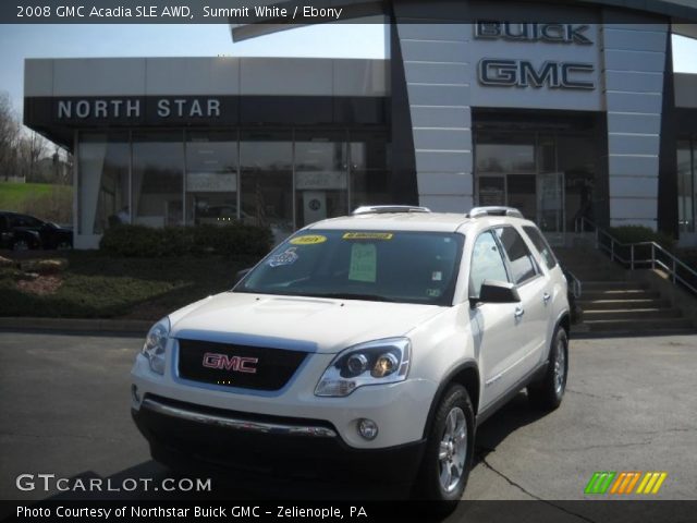 2008 GMC Acadia SLE AWD in Summit White