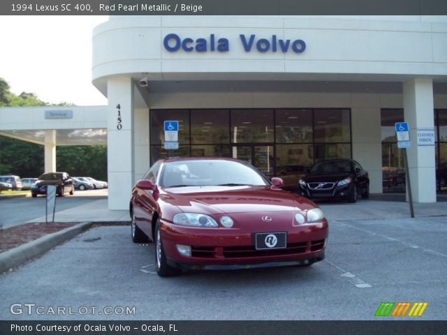 1994 Lexus SC 400 in Red Pearl Metallic