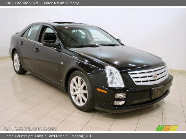 2006 Cadillac STS V6 in Black Raven