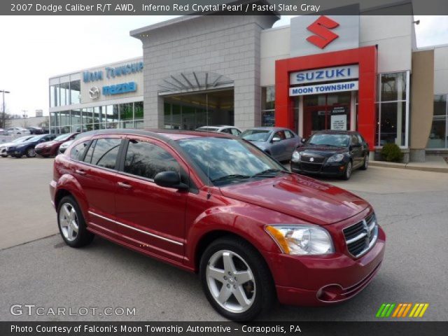 2007 Dodge Caliber R/T AWD in Inferno Red Crystal Pearl