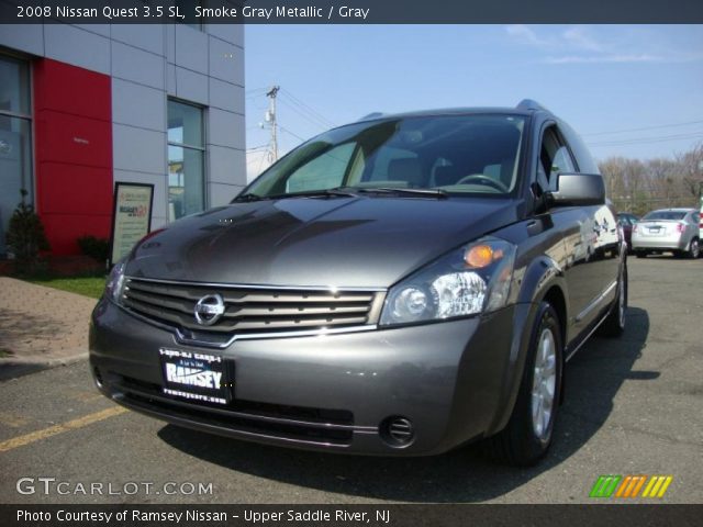 2008 Nissan Quest 3.5 SL in Smoke Gray Metallic