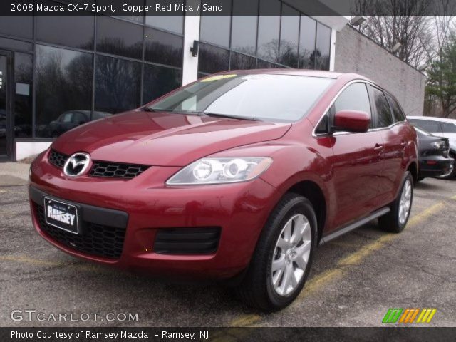 2008 Mazda CX-7 Sport in Copper Red Mica