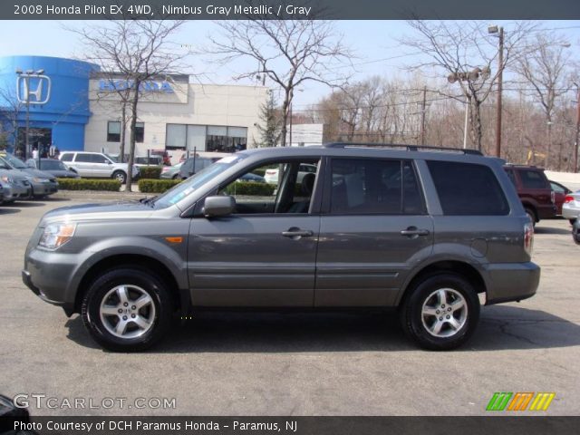 2008 Honda Pilot EX 4WD in Nimbus Gray Metallic