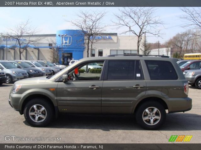 2007 Honda Pilot EX 4WD in Aberdeen Green Metallic