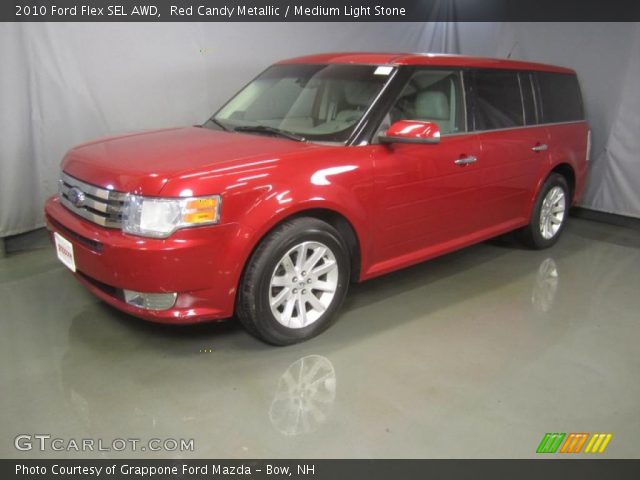 2010 Ford Flex SEL AWD in Red Candy Metallic