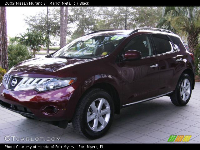 2009 Nissan Murano S in Merlot Metallic