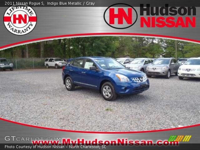 2011 Nissan Rogue S in Indigo Blue Metallic