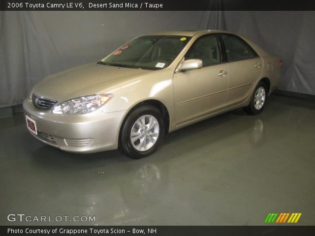 2006 Toyota Camry LE V6 in Desert Sand Mica