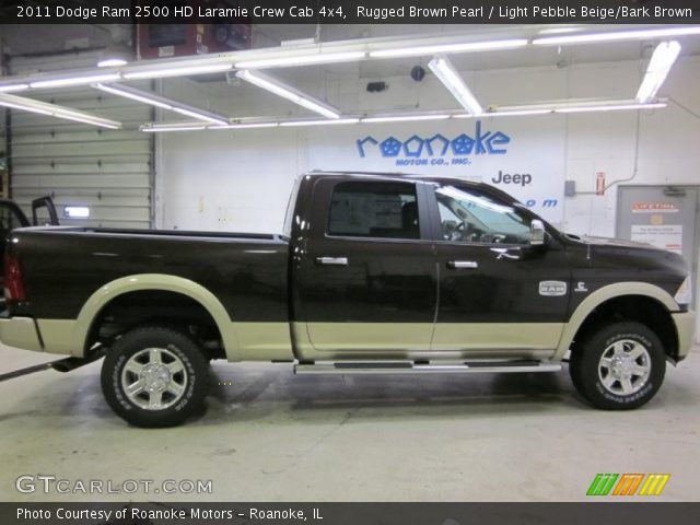 2011 Dodge Ram 2500 HD Laramie Crew Cab 4x4 in Rugged Brown Pearl