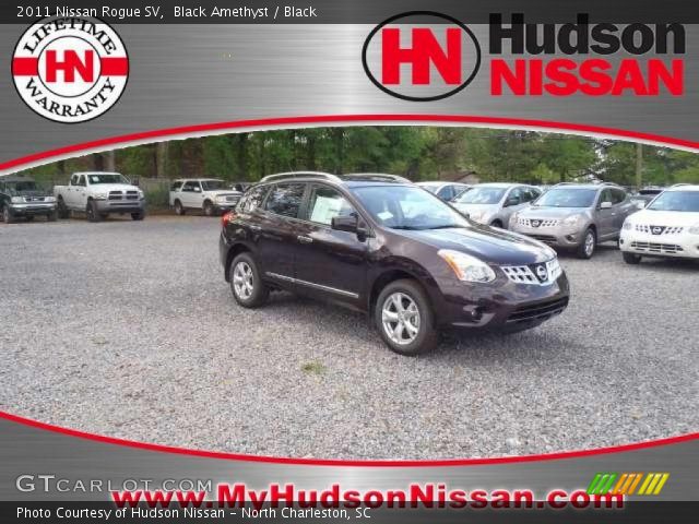 2011 Nissan Rogue SV in Black Amethyst