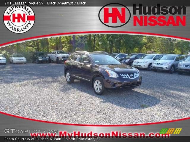 2011 Nissan Rogue SV in Black Amethyst