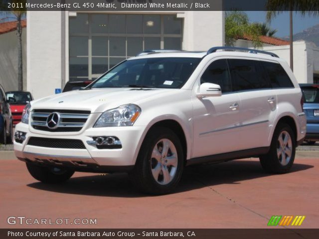 2011 Mercedes-Benz GL 450 4Matic in Diamond White Metallic