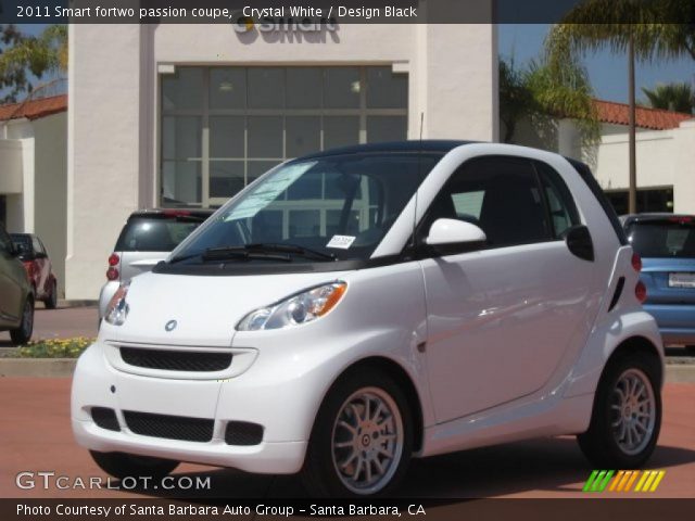 2011 Smart fortwo passion coupe in Crystal White